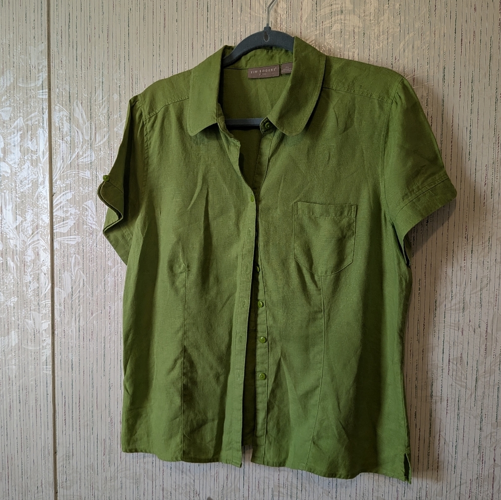 Kim Rogers Linen Blouse